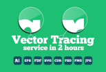 I will vector tracing redraw logo convert image to vector to ai 7 - kwork.com