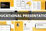 I will design Powerpoint presentation template pitchdeck google slide 13 - kwork.com