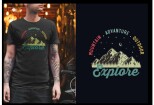 I will do Amazing custom t-shirt logo design 13 - kwork.com