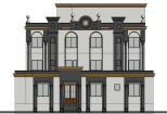 I will do facade, elevation modeling with architectural details 15 - kwork.com