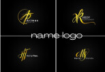 I will design professional business and names logo 10 - kwork.com