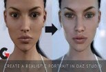 Create a realistic hyper Daz 3d character, a metahuman character 6 - kwork.com