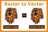I will vector tracing logo, redraw image, raster to vector 6 - kwork.com