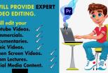 I will do professional video editing for your youtube 3 - kwork.com
