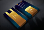 I will design modern, luxury business card, business card 6 - kwork.com