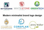 I will design modern minimalist brand logo 23 - kwork.com