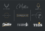 I will design 3 minimalist logo design with unlimited revision 6 - kwork.com