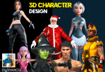 I will create a 3d character model for games or projects 18 - kwork.com