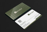 I will design minimalist Business card 10 - kwork.com