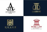 I will do Logo Law firms, Lawyer, Advocate, Attorney, Legal, Judgment 12 - kwork.com
