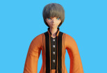 3d model any type of anime character for you 13 - kwork.com