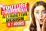 I will create eye catching youtube thumbnail in 24 hours 7 - kwork.com