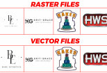 I will manual vector trace,Raster to Vector,Redraw the logo or sketch 10 - kwork.com