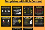I will give you 1200 Business and success infographics templates 10 - kwork.com