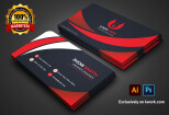 I will design luxury business cards, name cards, minimalist, Identity 9 - kwork.com
