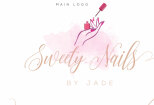 I will design watercolor eyelash, cosmetics beauty, hair, salon logo 6 - kwork.com