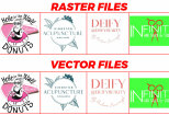 I will manual vector trace,Raster to Vector,Redraw the logo or sketch 9 - kwork.com