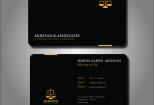 I will design clean business card, letterhead and stationery for you 10 - kwork.com