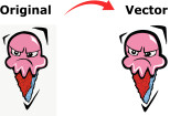 I will vectorize, redraw, recreate or trace your logo and images 14 - kwork.com