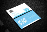 Design elegant double sided business card print ready file 8 - kwork.com