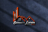 I will do modern minimalist real estate property business logo design 6 - kwork.com