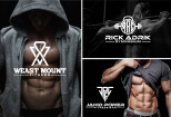 I will design gym, fitness, fashion and clothing brand logo in 12 hour 7 - kwork.com