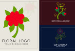 I will do hand drawn botanical boho feminine cosmetic logo design 10 - kwork.com