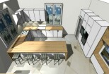 Design a kitchen project in the Pro100 program 13 - kwork.com