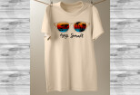 I will do a trendy minimalist custom T shirt design 15 - kwork.com