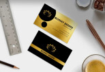 Make professional and digital luxury business card design 6 - kwork.com