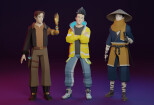 I will create 3d low poly character 8 - kwork.com
