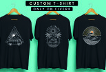 I will create custom minimalist t shirt design for your choice 12 - kwork.com
