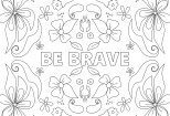 I will give you 26 Alphabetic floral coloring pages 7 - kwork.com