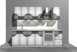 Design a kitchen project in the Pro100 program 11 - kwork.com