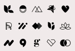 Create a modern unique minimal logo, favicon for free 8 - kwork.com