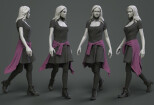 I will do 3d fashion animation for your clothes, shoes, fashion model 16 - kwork.com