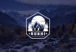 I will create vintage mountain outdoor patch badge travel logo design 11 - kwork.com