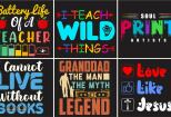 I will do a custom graphic trendy typography t-shirt design 15 - kwork.com