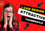 I will create most attractive Thumbnails for your videos 10 - kwork.com