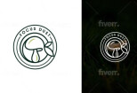 Design modern minimalist logo design 7 - kwork.com