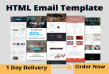 I will design clickable HTML email signature, HTML email template 9 - kwork.com