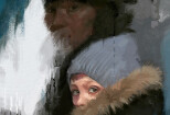 I will make stunning digital oil painting portrait 14 - kwork.com