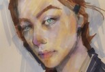 I will draw you a portrait or your character 12 - kwork.com