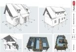 Construction Drawings for Wooden prefab House with Material List 10 - kwork.com