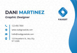 I will create business card design 10 - kwork.com