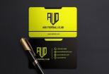 I will create 2 different concepts business card design 9 - kwork.com