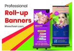 I will design roll-up, retractable, banner, backdrop, stand banner 10 - kwork.com