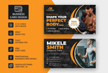 I will do professional gym business card design services in 24 hrs 7 - kwork.com