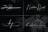 I will do calligraphy, script, typography, handwritten signature logo 10 - kwork.com