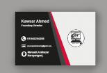 I will do professional modern stylish business card design 13 - kwork.com